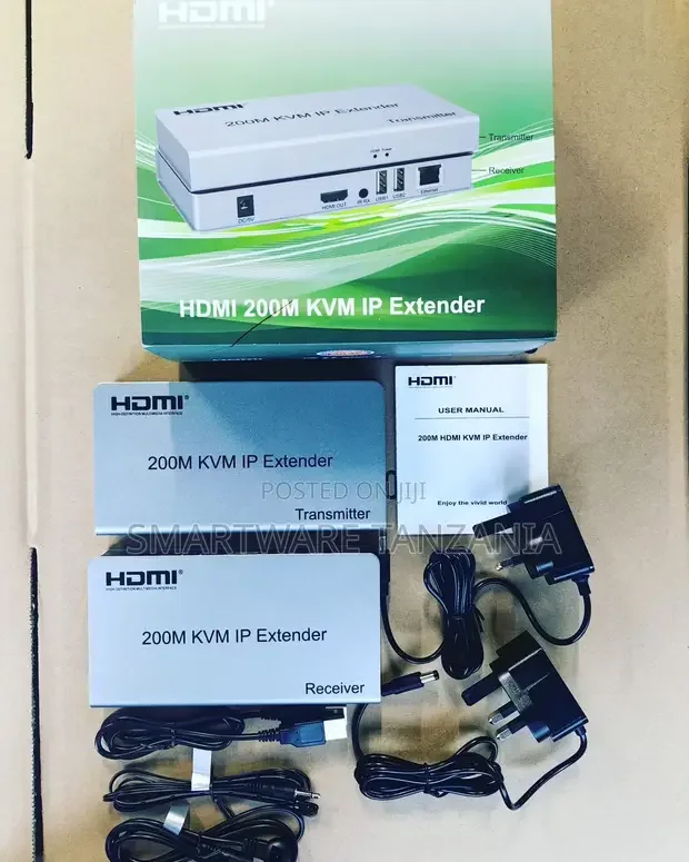 HDMI USB KVM Extender Up to 200m Over TCP/IP - Buy in Dar es Salaam, Tanzania | Smartware
