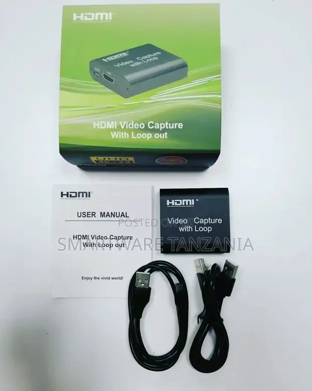 Hdmi Video Capture Card With Loop Out for Streaming Gaming - Buy in Dar es Salaam, Tanzania | Smartware