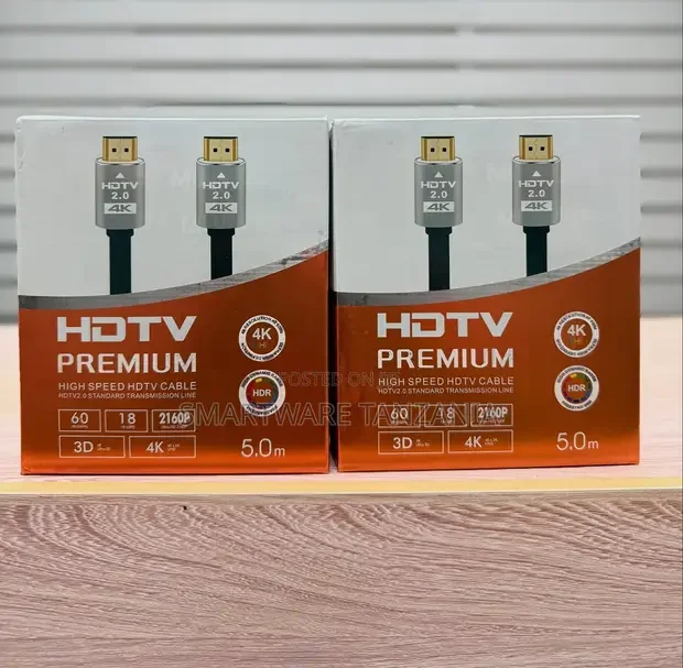 HDTV Premium Cable 5.0m - High Speed 2160p HDR 18gbps 60hz