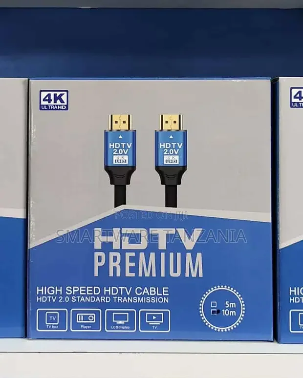 HDTV Premium HDMI 2.0 High Speed Cable 10 Metres - Buy in Dar es Salaam, Tanzania | Smartware