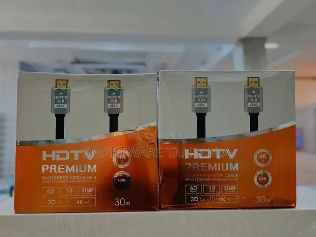 HDTV Premium Hdmi Cable 30m 60hz 18gbps High Speed Transmission
