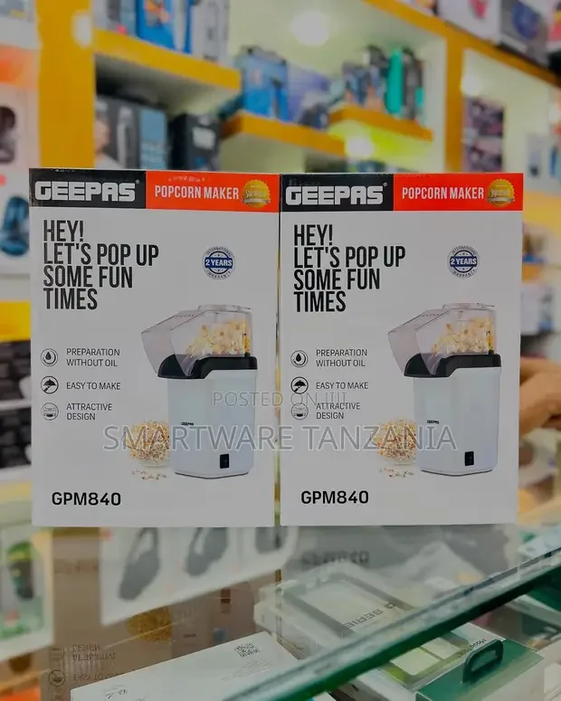 Healthy Fat-free Theater Popcorn Maker - Buy in Dar es Salaam, Tanzania | Smartware