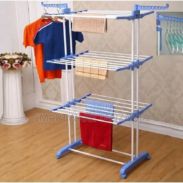 Heavy Duty Double Pole Upto 40kg Capacity Cloth Dryer Stand