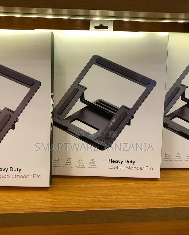Heavy Duty Laptop Stand Pro Adjustable 4-Gear - Buy in Dar es Salaam, Tanzania | Smartware