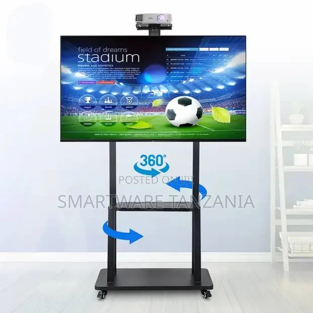 Heavy-duty TV Stand Cart With Wheels For 32-75 TV Screens - Buy in Dar es Salaam, Tanzania | Smartware