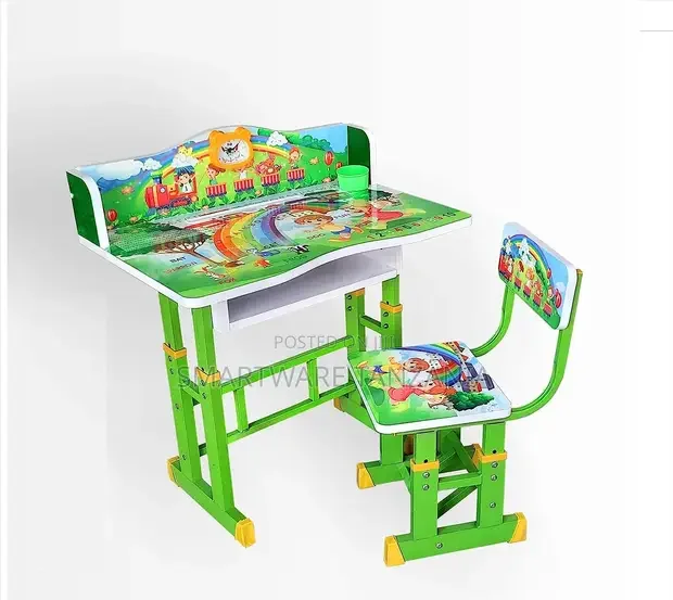 High Qulity Printed Study Table and Chair Set With Standard