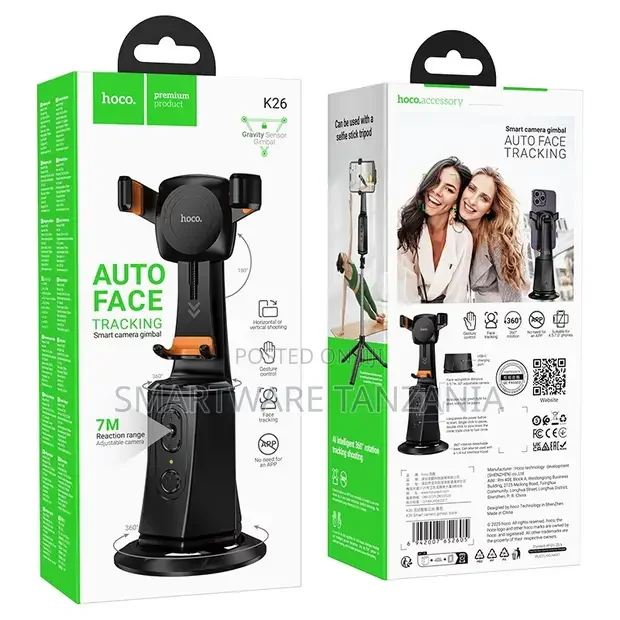 Hoco Auto Face Tracking Smart Camera Gimbal - Buy in Dar es Salaam, Tanzania | Smartware