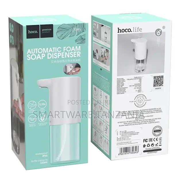 Hoco Automatic Foam Soap Dispenser - Buy in Dar es Salaam, Tanzania | Smartware