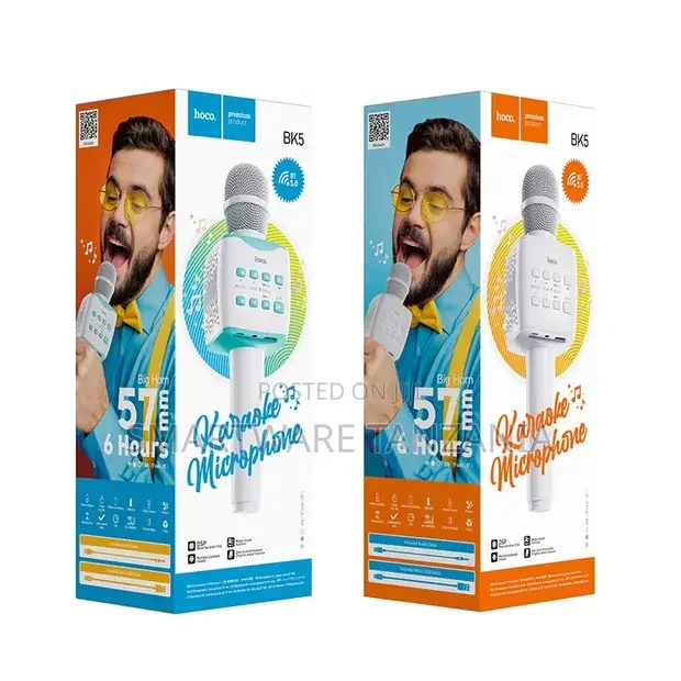 Hoco BK5 Wireless Karaoke Microphone - Buy in Dar es Salaam, Tanzania | Smartware