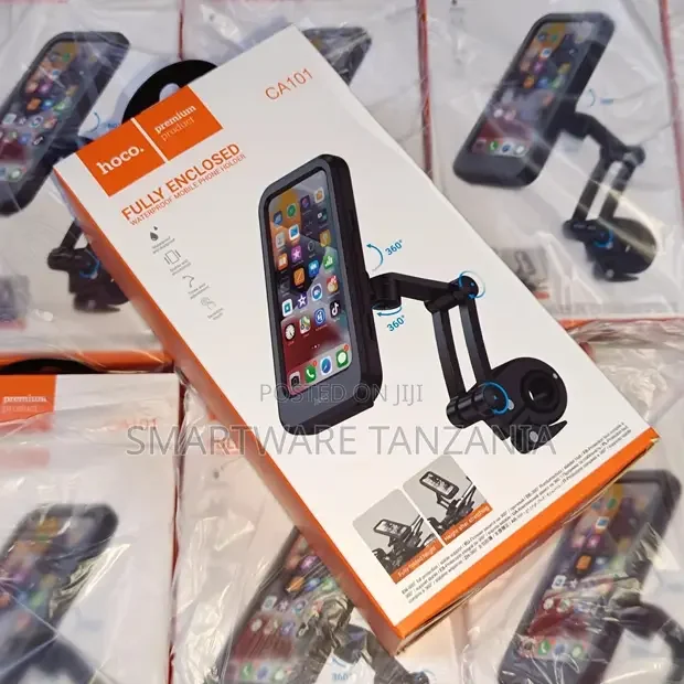Hoco CA101 Motorcycle Phone Mount Waterproof - Buy in Dar es Salaam, Tanzania | Smartware