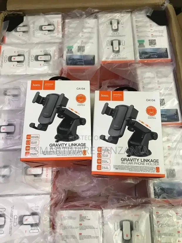 Hoco CA104 Car Phone Mount Gravity Linkage - Buy in Dar es Salaam, Tanzania | Smartware