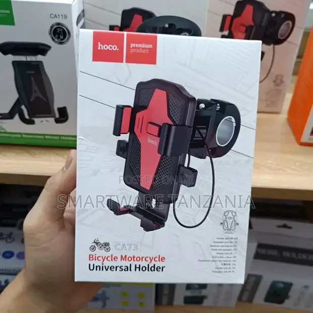 Hoco CA73 Universal Phone Holder for Bicycle & Motorcycle - Buy in Dar es Salaam, Tanzania | Smartware