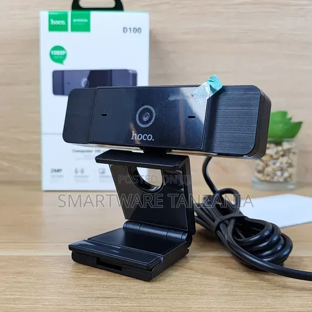 Hoco D100 Desktop Webcam Hd Video Camera Built-in Mic For Zoom