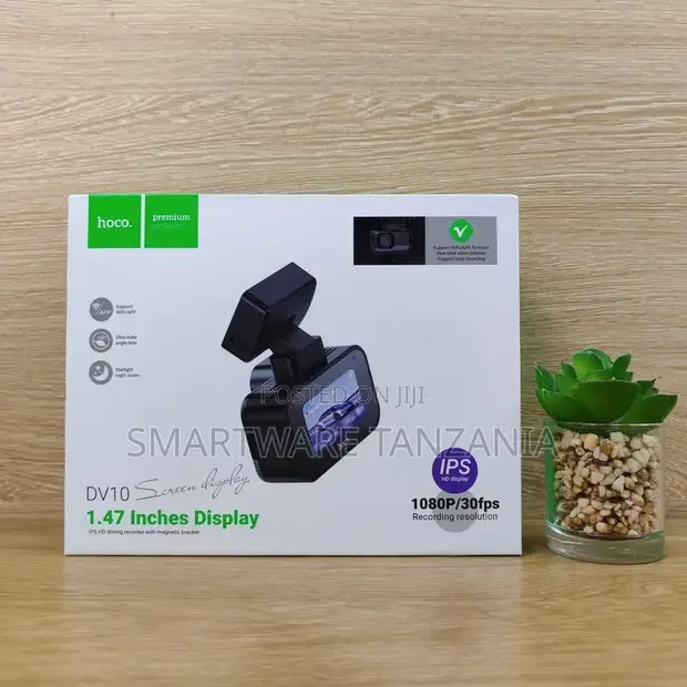 Hoco DV10 Dash Cam 1080P HD - Buy in Dar es Salaam, Tanzania | Smartware