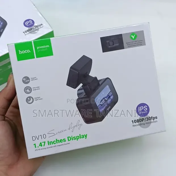 Hoco DV10 Mini Dash Cam 1080p Wifi - Buy in Dar es Salaam, Tanzania | Smartware