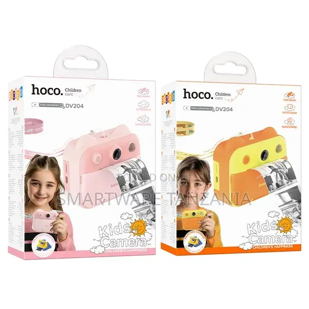 Hoco DV204 Kids Camera Instant Print Thermal Photo Printer - Buy in Dar es Salaam, Tanzania | Smartware