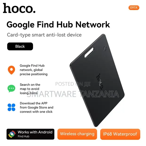 Hoco E97A Google Find Hub Tracker Card - Buy in Dar es Salaam, Tanzania | Smartware
