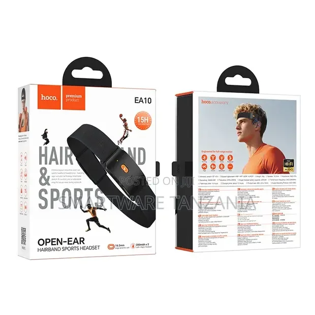 Hoco EA10 Open Ear Hairband Sports Headset - Buy in Dar es Salaam, Tanzania | Smartware