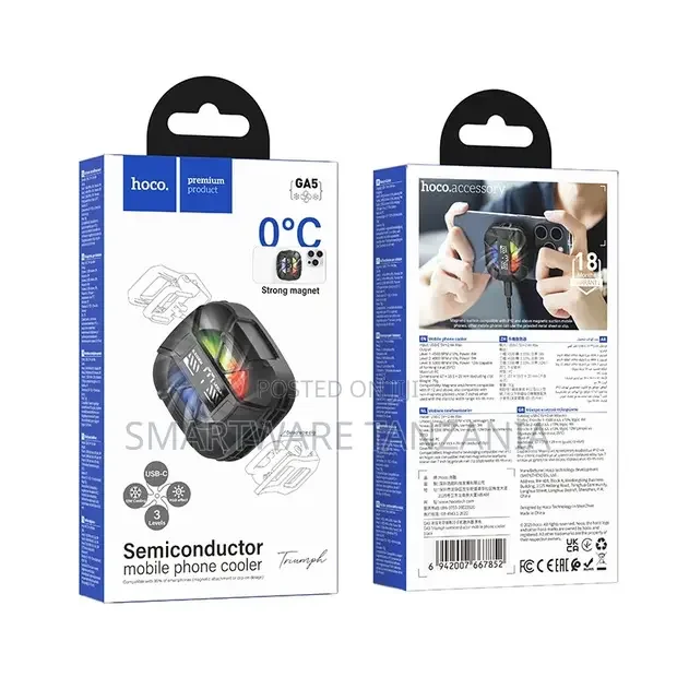 Hoco GA5 Semiconductor Mobile Phone Cooler - Buy in Dar es Salaam, Tanzania | Smartware