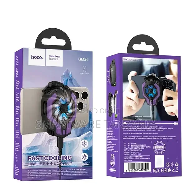 Hoco GM26 Fast Cooling Mobile Phone Cooler - Buy in Dar es Salaam, Tanzania | Smartware