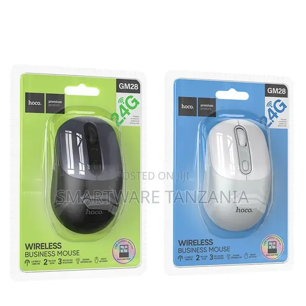 Hoco GM28 Wireless Business Mouse - Buy in Dar es Salaam, Tanzania | Smartware