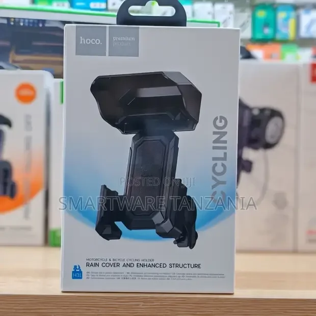 Hoco H31 Bicycle Phone Mount With Rain Cover - Buy in Dar es Salaam, Tanzania | Smartware