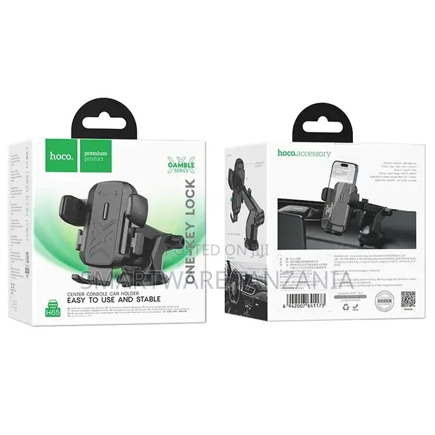 Hoco H66 Gamble Console Car Holder - Buy in Dar es Salaam, Tanzania | Smartware