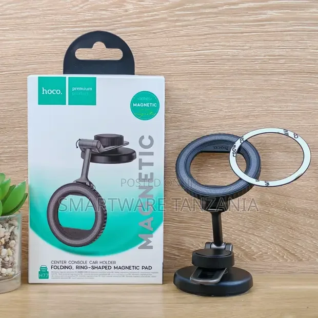 Hoco H77 Magnetic Car Phone Holder - Buy in Dar es Salaam, Tanzania | Smartware