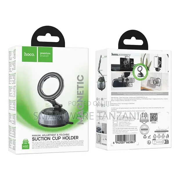 Hoco H92 Magnetic Suction Holder - Buy in Dar es Salaam, Tanzania | Smartware