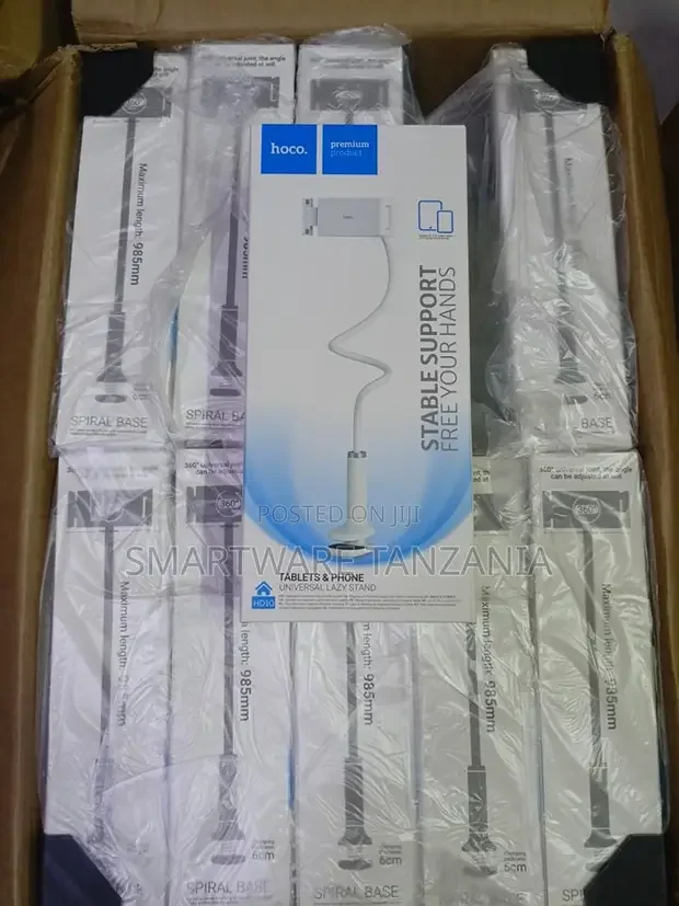 Hoco HD10 Universal Lazy Stand Phone Tablet Holder - Buy in Dar es Salaam, Tanzania | Smartware