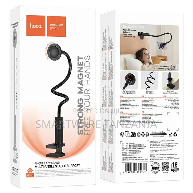 Hoco HD13 Strong Magnet Free Your Hands Phone Lazy Stand - Buy in Dar es Salaam, Tanzania | Smartware