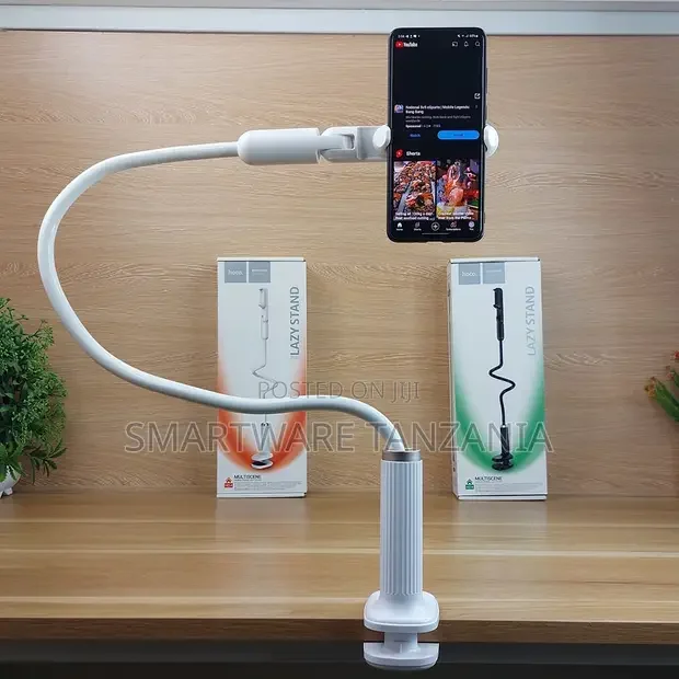 Hoco HD4 Flexible Gooseneck Phone Stand - Buy in Dar es Salaam, Tanzania | Smartware