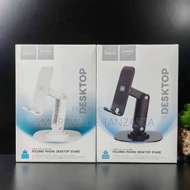 Hoco HD6 Folding Phone Desktop Stand - Buy in Dar es Salaam, Tanzania | Smartware