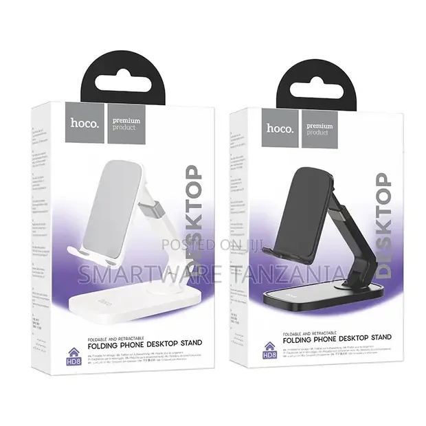 Hoco HD8 Foldable Phone Desktop Stand - Buy in Dar es Salaam, Tanzania | Smartware