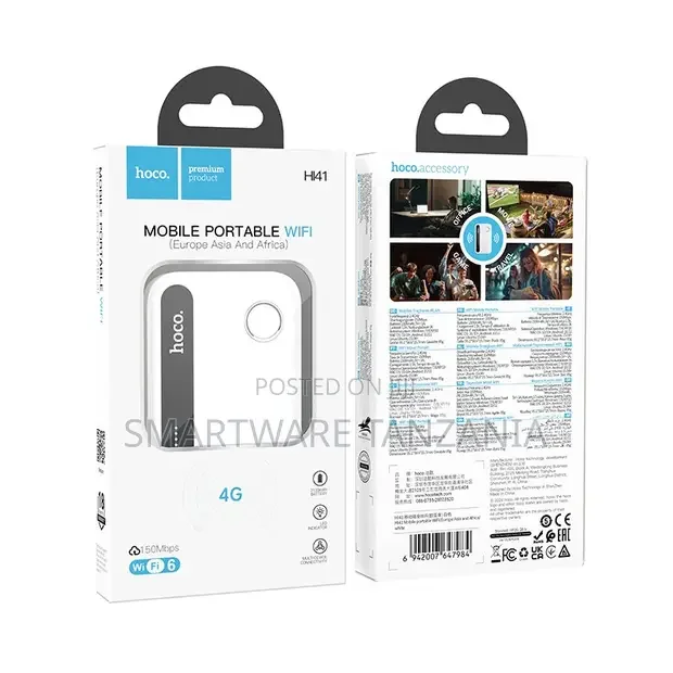 Hoco Hi41 Mobile Portable Wifi 4G LTE Router 150Mbps - Buy in Dar es Salaam, Tanzania | Smartware