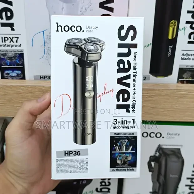 Hoco HP36 3-in-1 Electric Shaver Kit - Buy in Dar es Salaam, Tanzania | Smartware