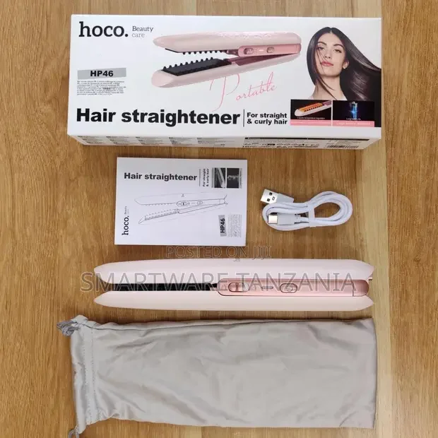 Hoco HP46 Portable Hair Straightener - Buy in Dar es Salaam, Tanzania | Smartware