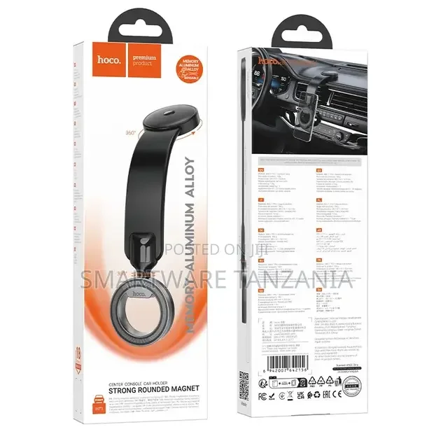 Hoco HQ63 Center Console Car Holder - Buy in Dar es Salaam, Tanzania | Smartware