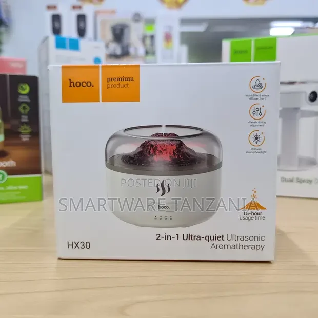 Hoco HX30 2-in-1 Ultrasonic Aromatherapy Diffuser - Buy in Dar es Salaam, Tanzania | Smartware