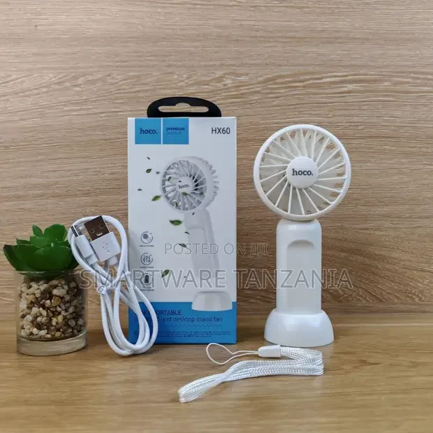 Hoco HX60 Mini Portable Fan - Buy in Dar es Salaam, Tanzania | Smartware