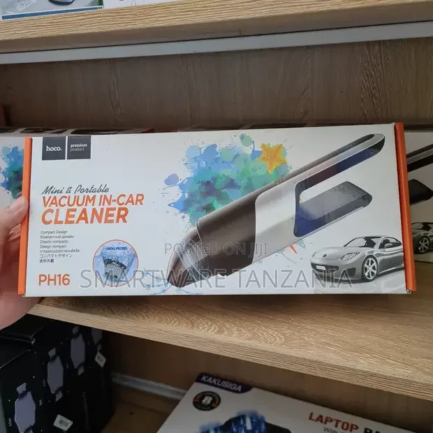 Hoco PH16 Car Vacuum Cleaner Mini Portable - Buy in Dar es Salaam, Tanzania | Smartware
