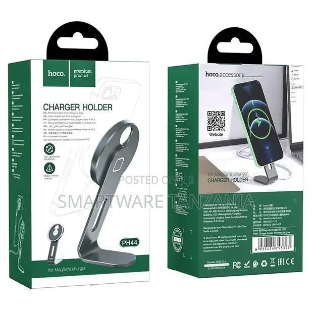 Hoco PH44 MagSafe Charger Holder Stand for iPhone - Buy in Dar es Salaam, Tanzania | Smartware