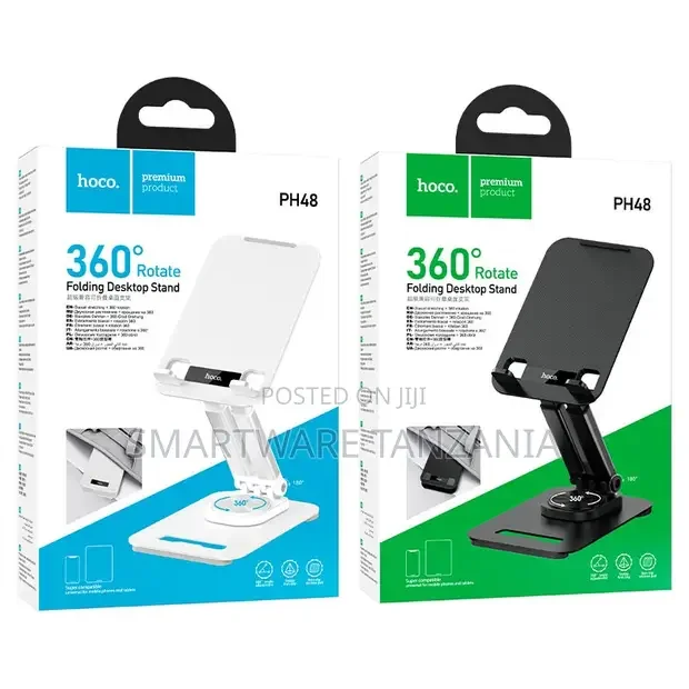Hoco PH48 360 Rotate Folding Desktop Stand - Buy in Dar es Salaam, Tanzania | Smartware