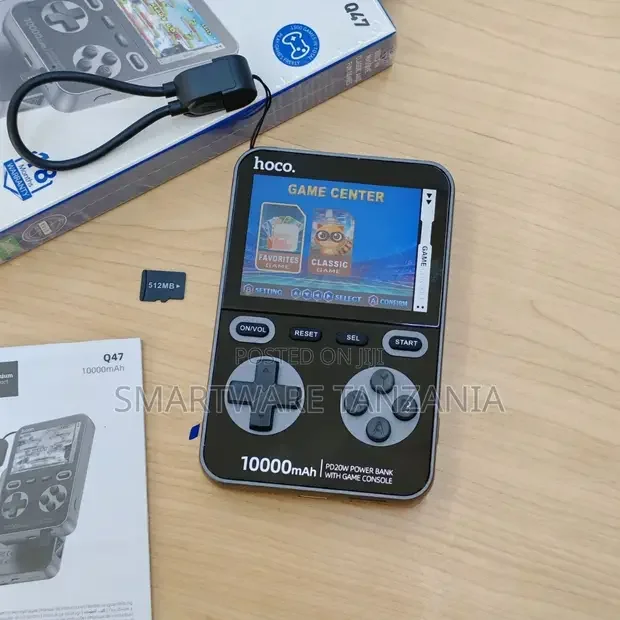 Hoco Q47 10000mAh Power Bank Game Console - Buy in Dar es Salaam, Tanzania | Smartware