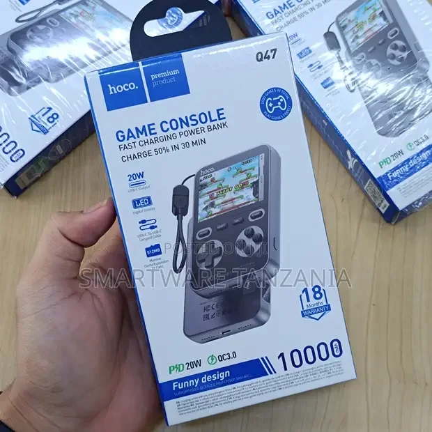 Hoco Q47 Game Console Power Bank 10000mah Pd20w Qc3.0 Fast Charge