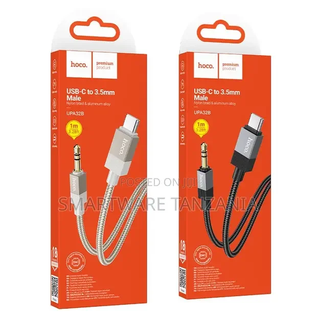 Hoco UPA32B USB-C to 3.5mm Audio Cable - Buy in Dar es Salaam, Tanzania | Smartware