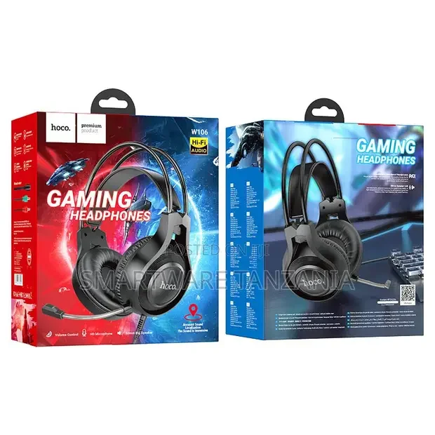 Hoco W106 Gaming Headphones Hi-Fi Audio - Buy in Dar es Salaam, Tanzania | Smartware
