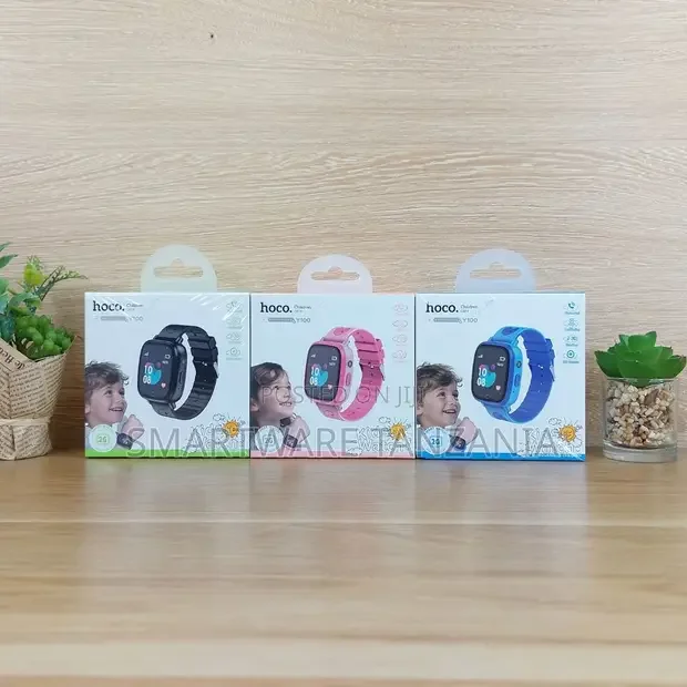 Hoco Y100 Kids Smart Watch GPS Tracker - Buy in Dar es Salaam, Tanzania | Smartware