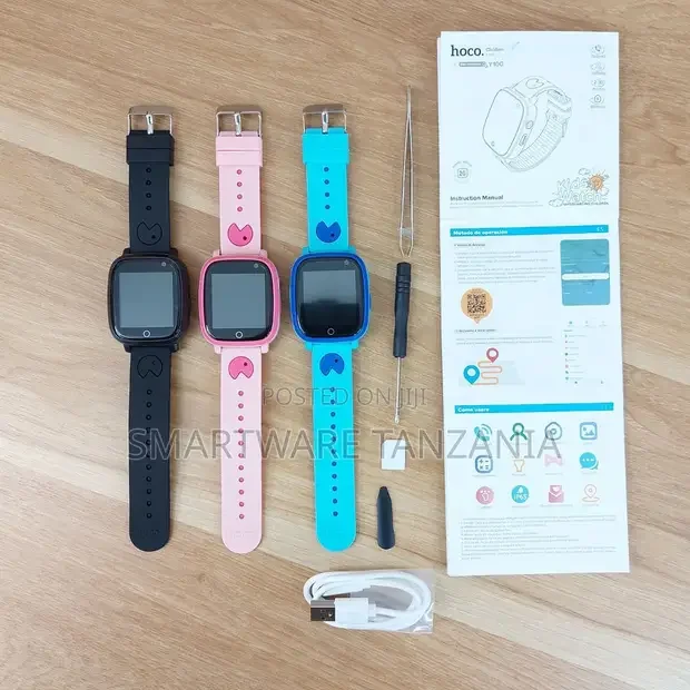 Hoco Y100 Kids Smart Watch GPS Tracker - Buy in Dar es Salaam, Tanzania | Smartware
