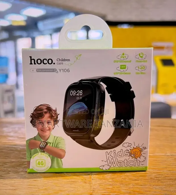 Hoco Y106 Children Smart Watch 4G GPS - Buy in Dar es Salaam, Tanzania | Smartware